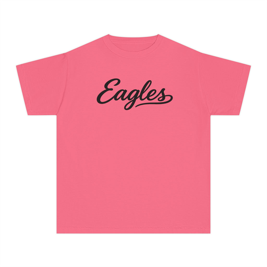 Eagles Script Youth T‑Shirt