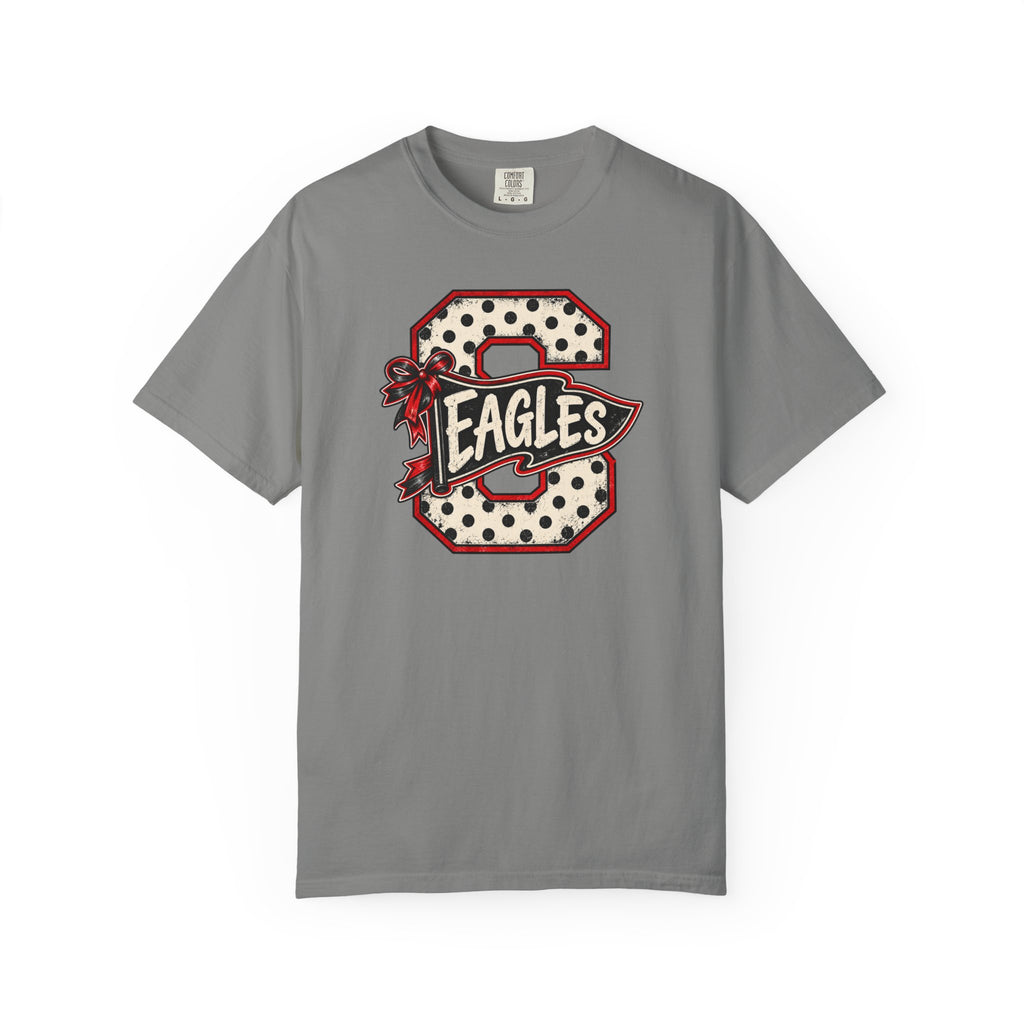 Vintage Polka Dot 'Eagles' Letterman T-Shirt