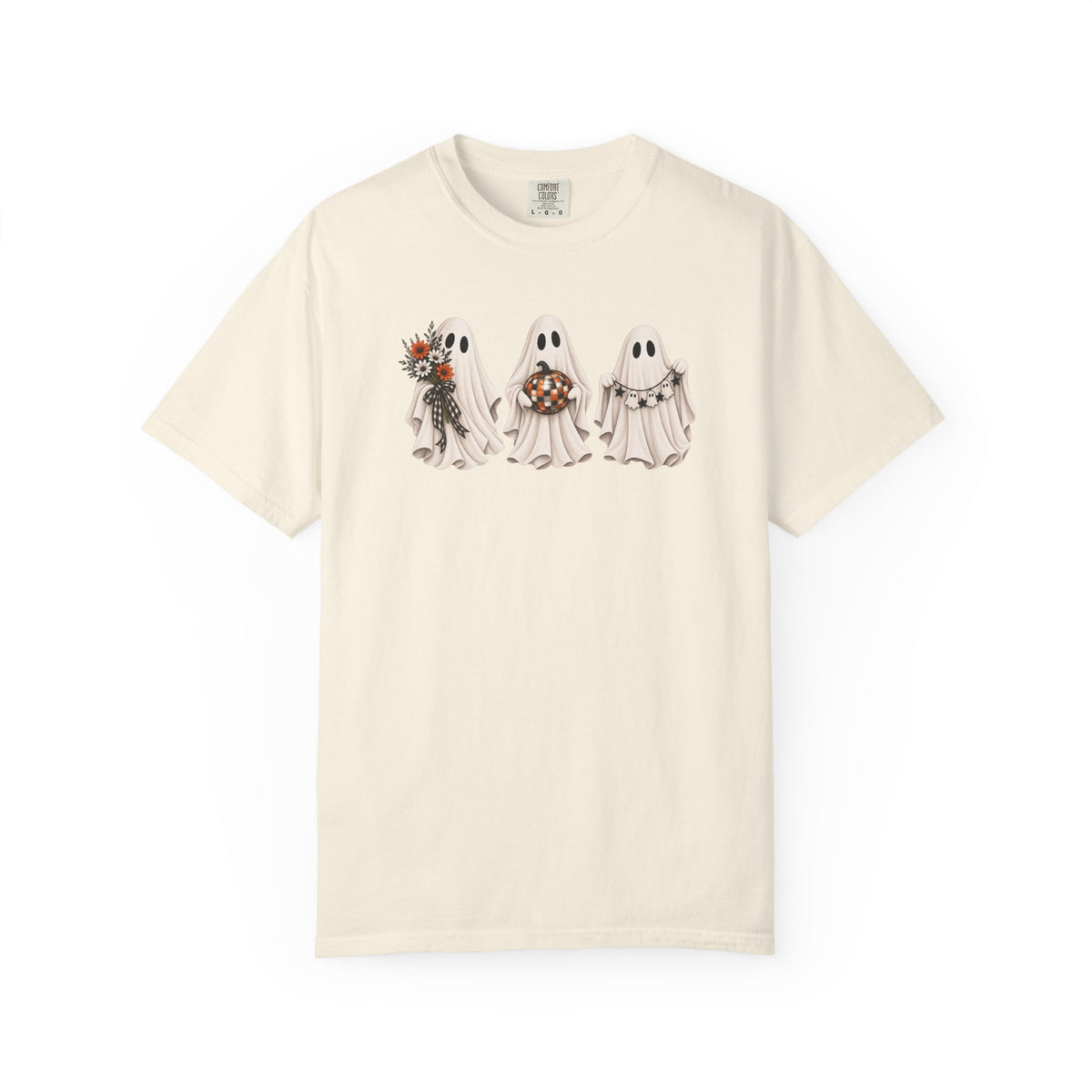 Ghost Trio Halloween T-Shirt — Cute Spooky Costume Candy Design