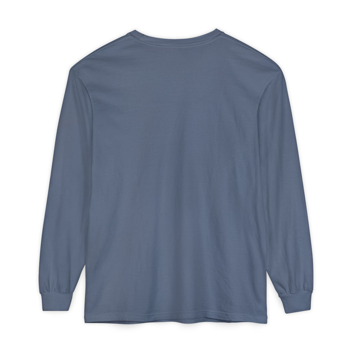 Happy Buffalo Long Sleeve Tee — “You Can Be Happy If You’ve a Mind To” Rustic Graphic Shirt