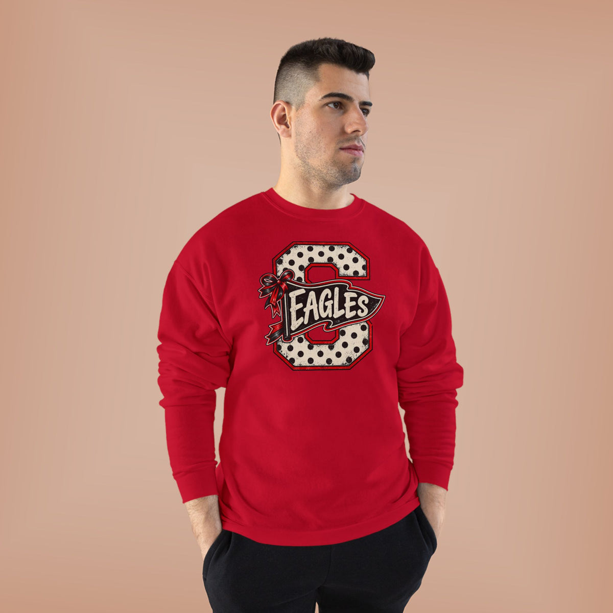 Eagles Polka Dot Crewneck Sweatshirt