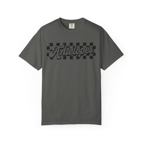 Antelopes Checkerboard Graphic T-Shirt
