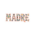 Madre Floral Sticker — Decorative Spanish 'Madre' Kiss-Cut Decal for Laptops, Water Bottles & Gifts