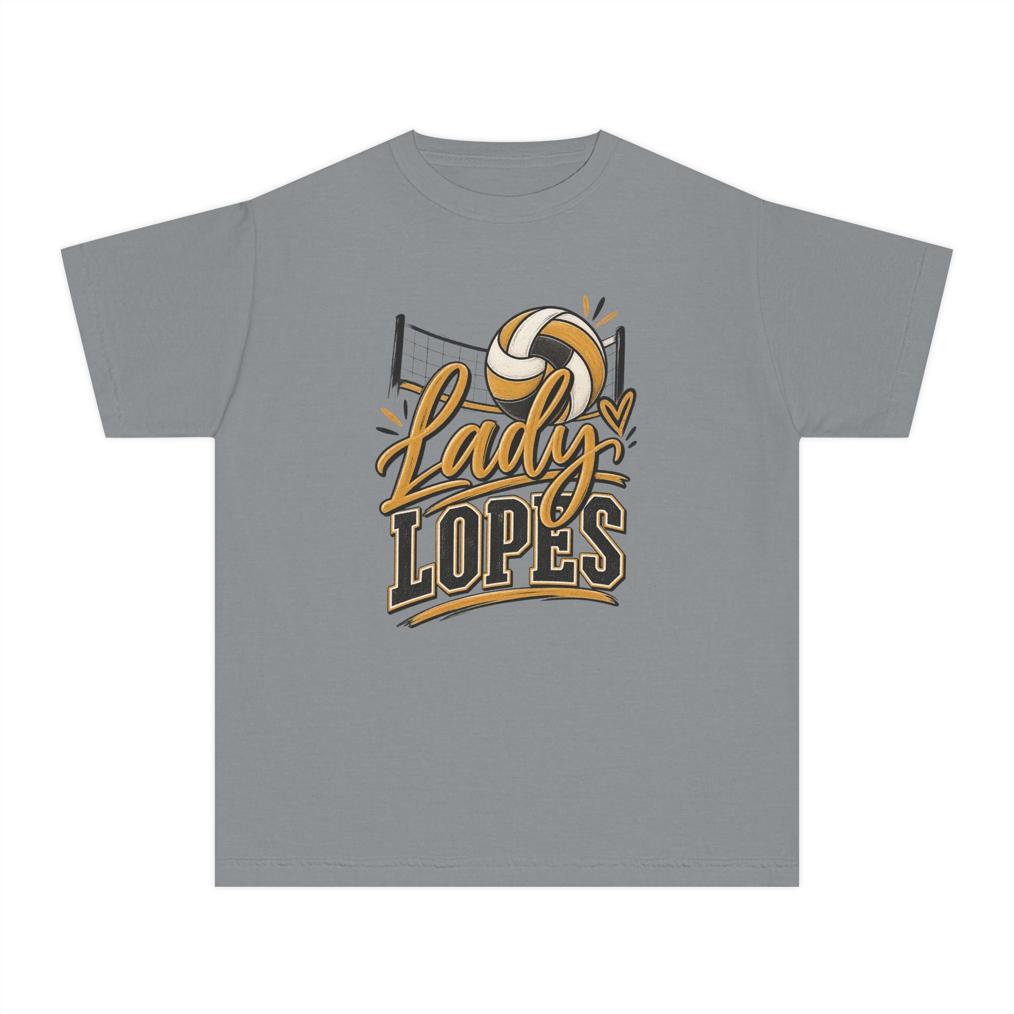 Lady Lopes Youth Volleyball Tee — "Lady Lopes" Team Spirit Shirt