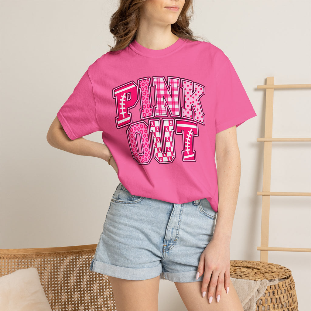 Pink Out T-Shirt — Breast Cancer Awareness Graphic Tee