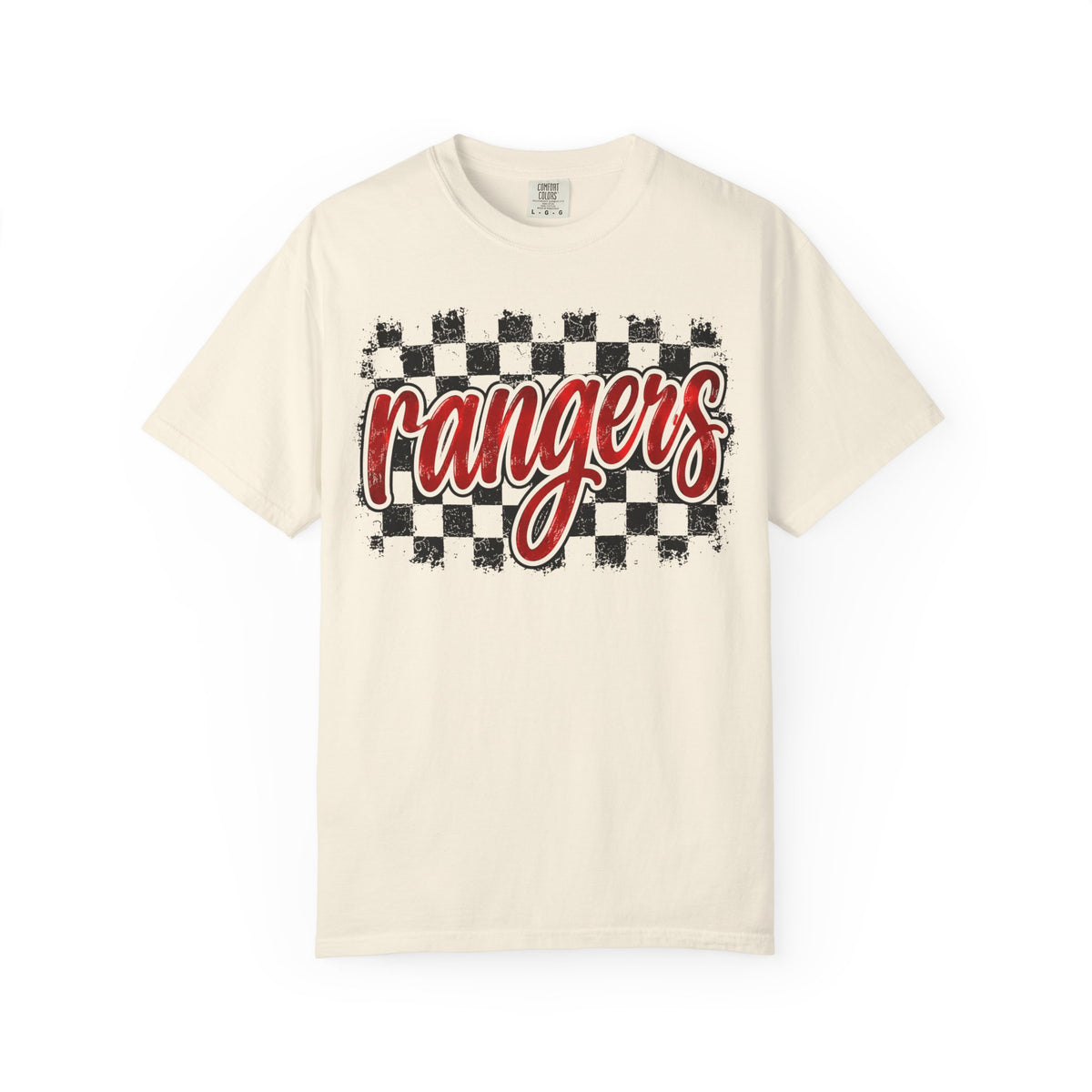 Rangers Checkerboard Graphic T-Shirt