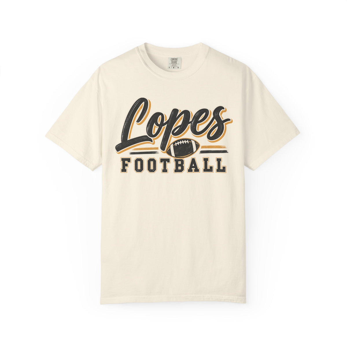 Lopes Football T-Shirt — Vintage Script Team Tee