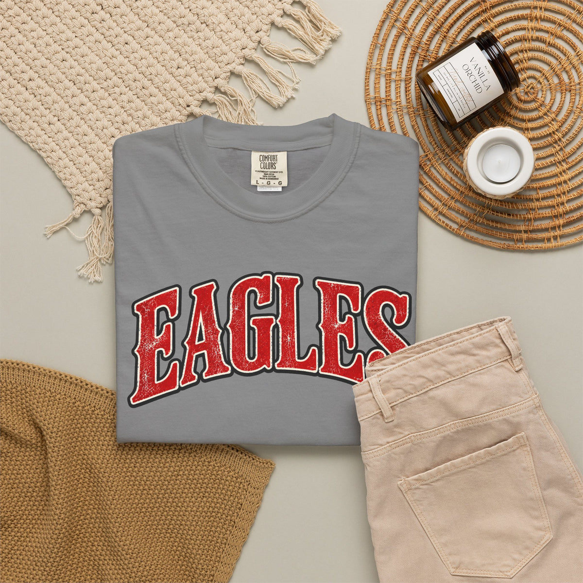 Eagles Retro Arch Logo T-Shirt