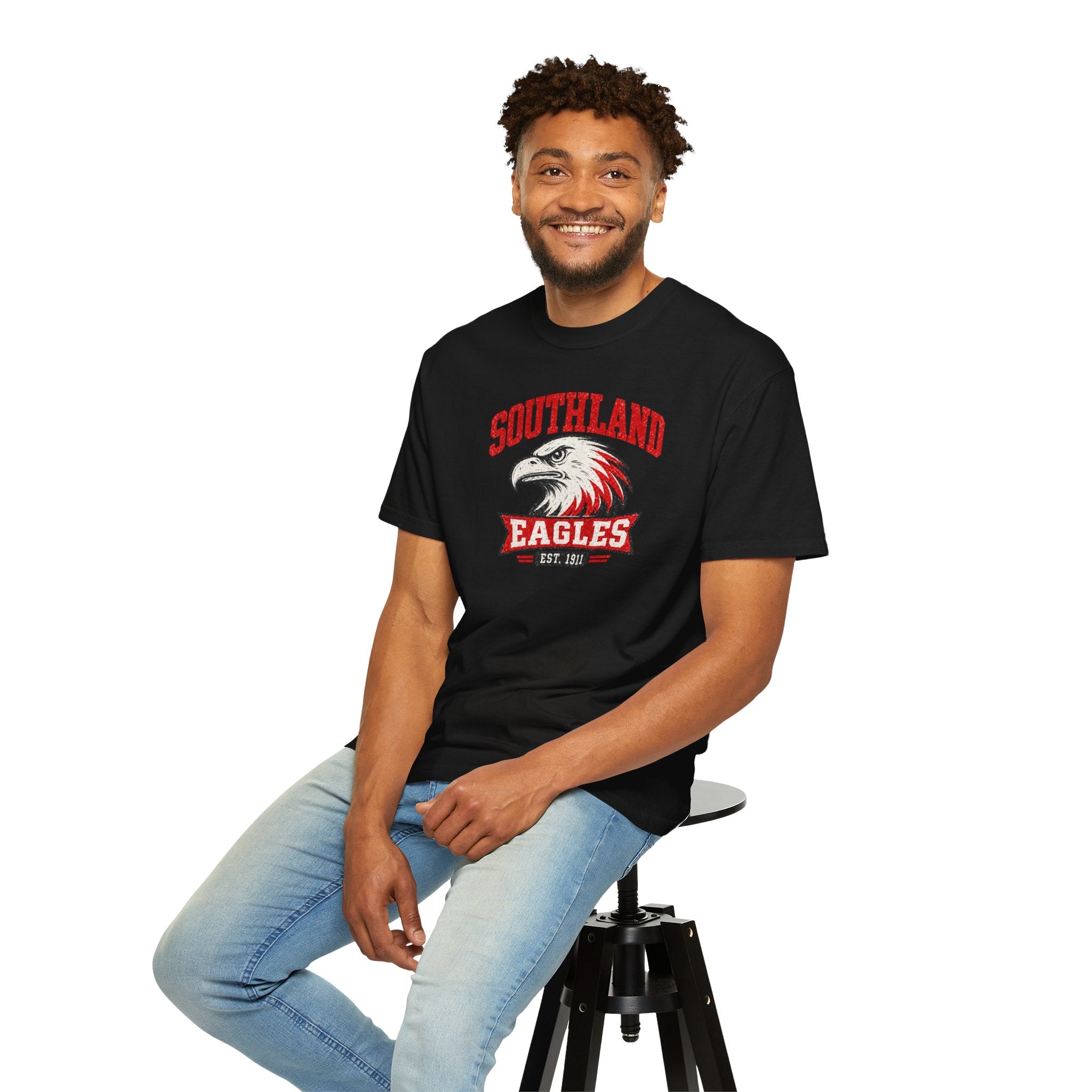 Southland Eagles T-Shirt — Vintage Eagle Mascot Tee (Est. 1913)