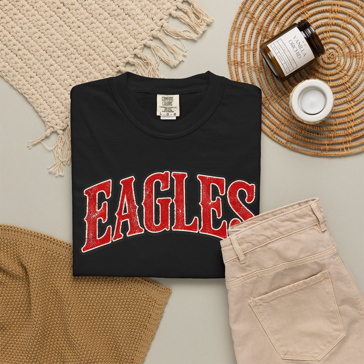 Eagles Retro Arch Logo T-Shirt
