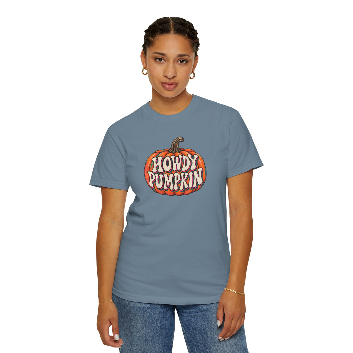 Howdy Pumpkin T-Shirt — Fall Western Graphic Tee