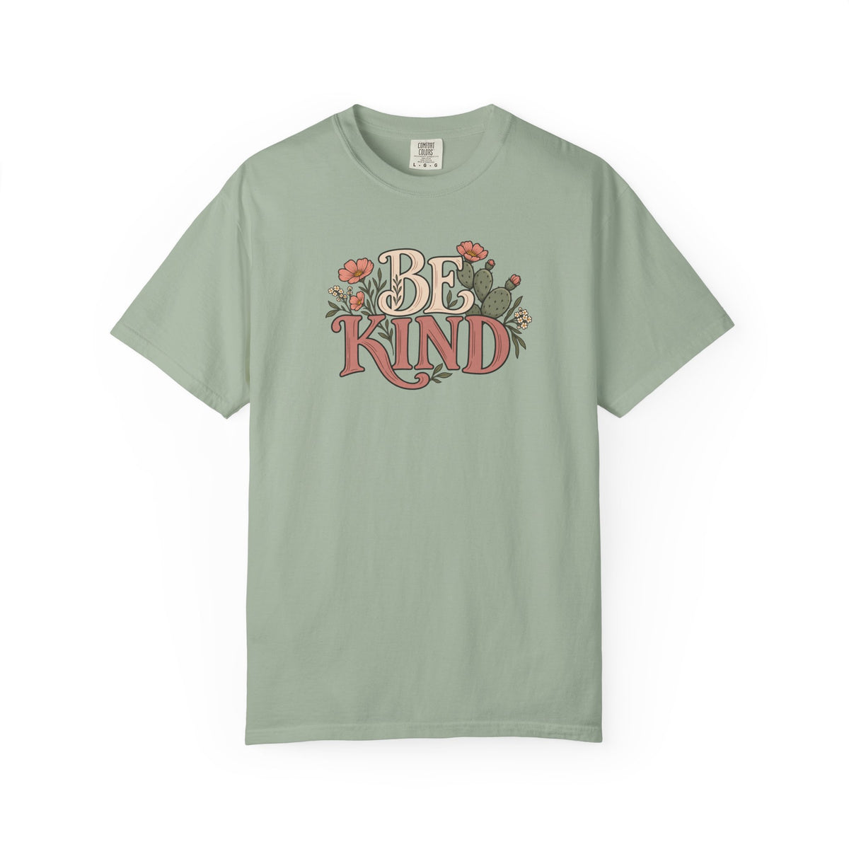 Be Kind Floral T-Shirt — Vintage Floral Graphic Tee