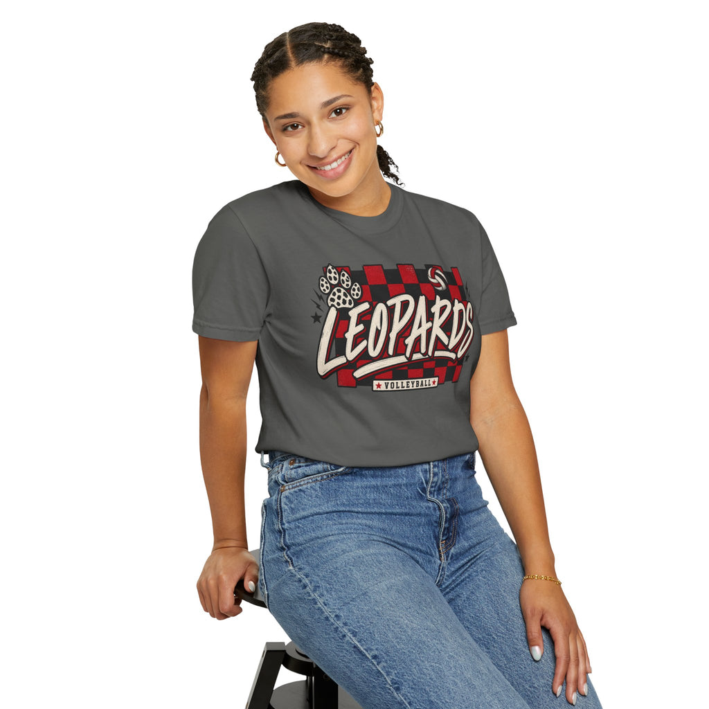 Leopards Volleyball Graphic T-Shirt