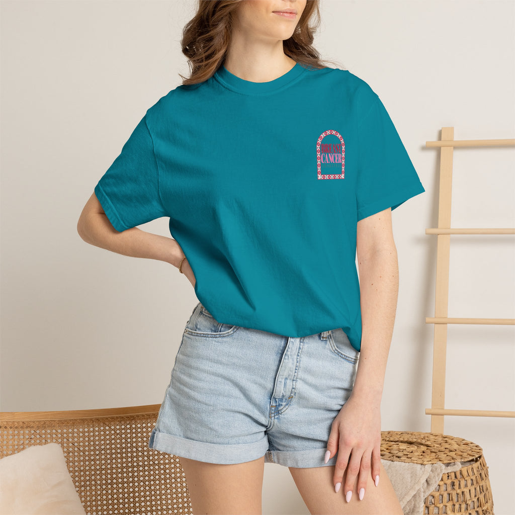 Breast Cancer Awareness T-Shirt — Pink Arch Design