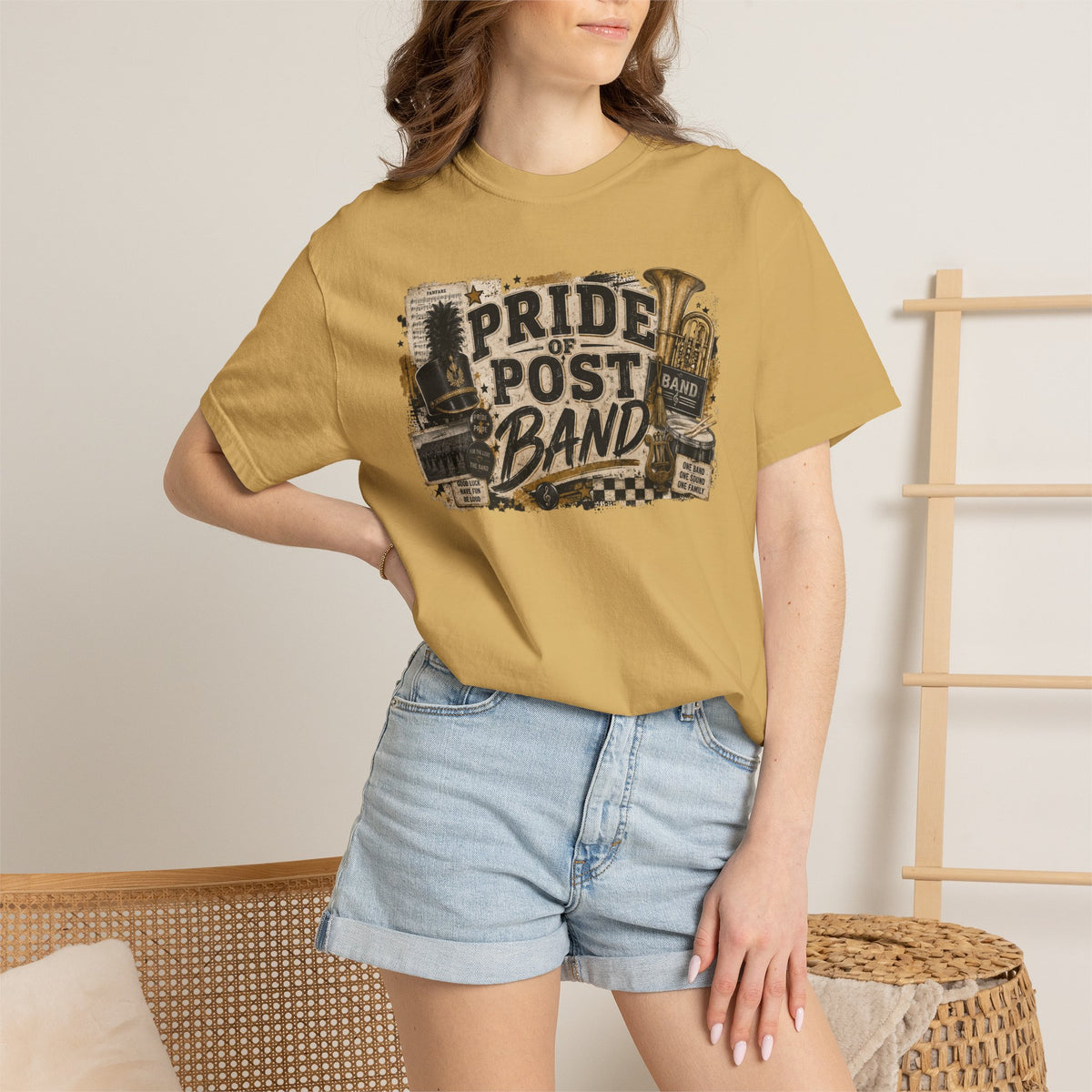 Pride of Post Band T-Shirt — Vintage Marching Band Tee