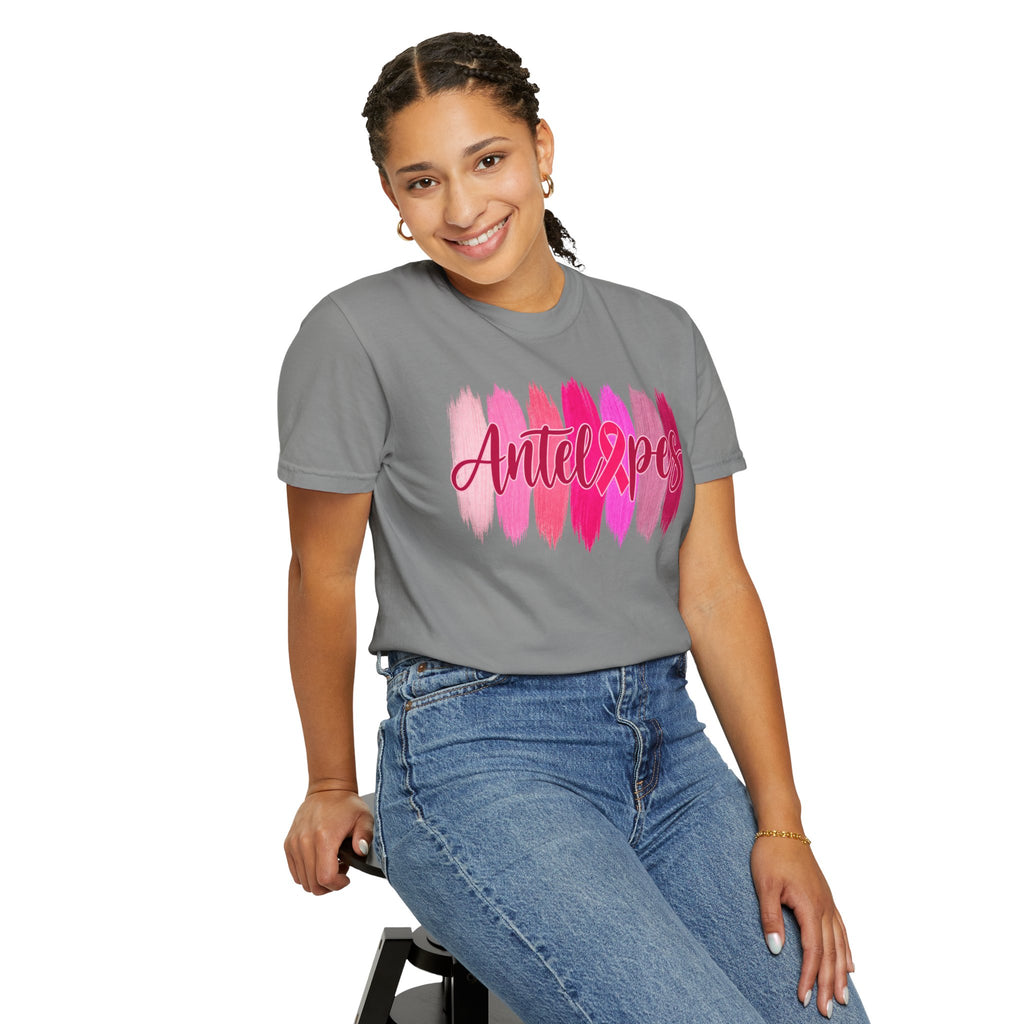 Antelopes Pink Brushstroke T-Shirt