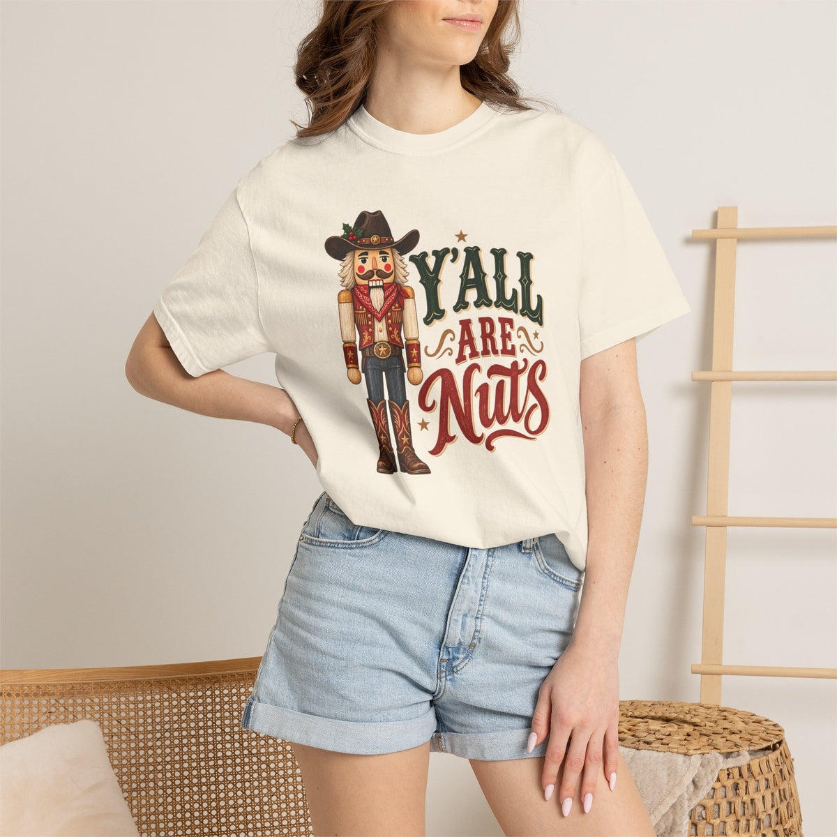 Y’all Are Nuts Nutcracker Graphic T-Shirt