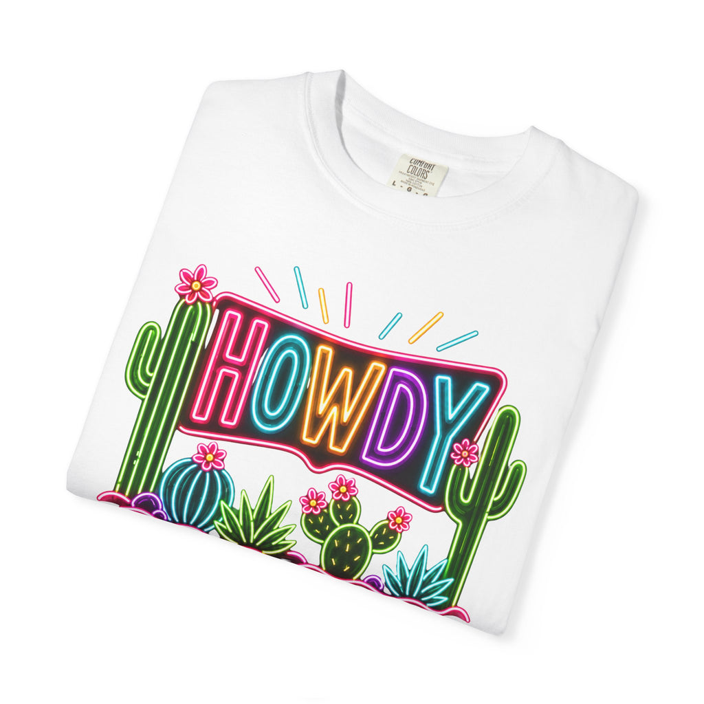 Neon Howdy Cactus T-Shirt
