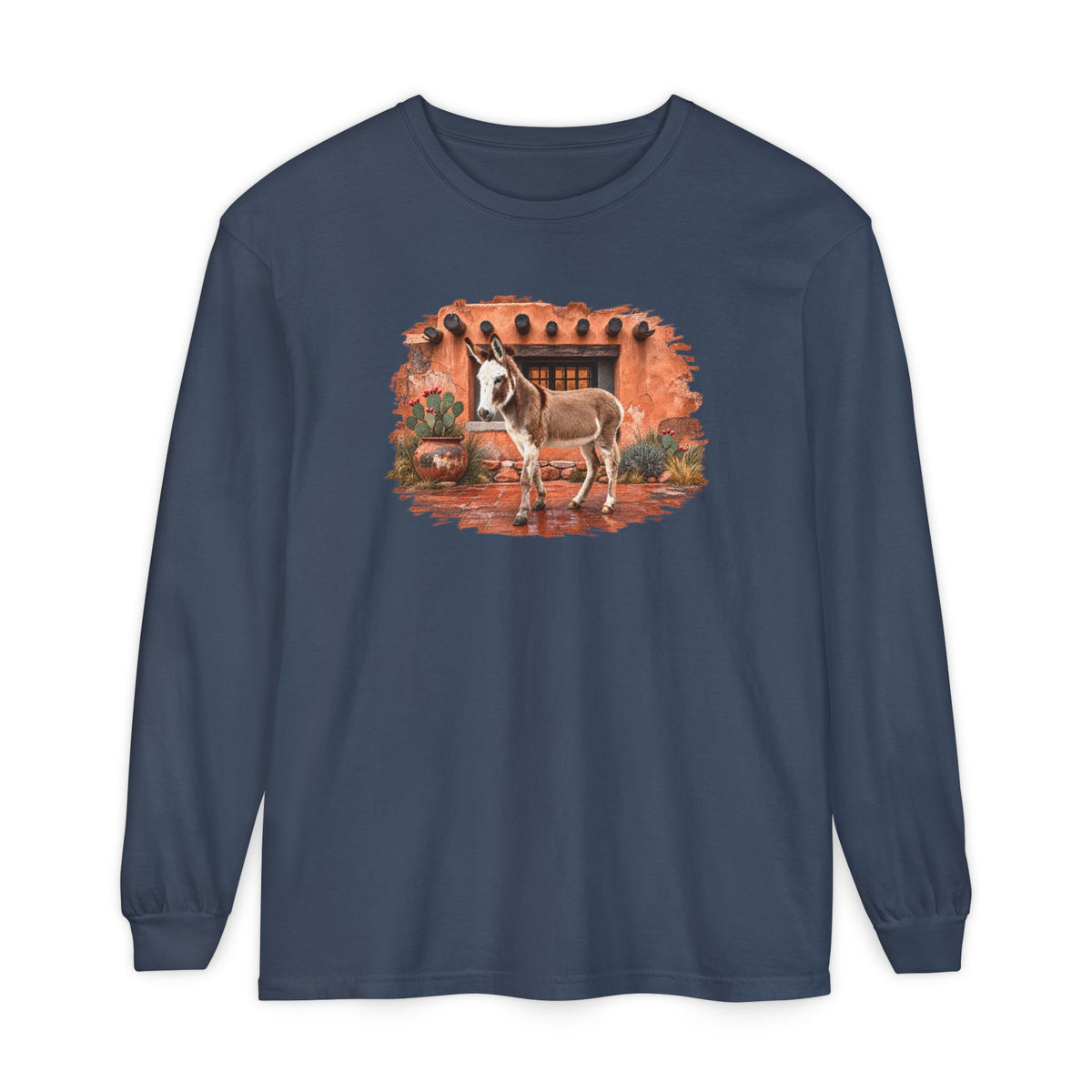 Southwestern Donkey Long Sleeve Tee