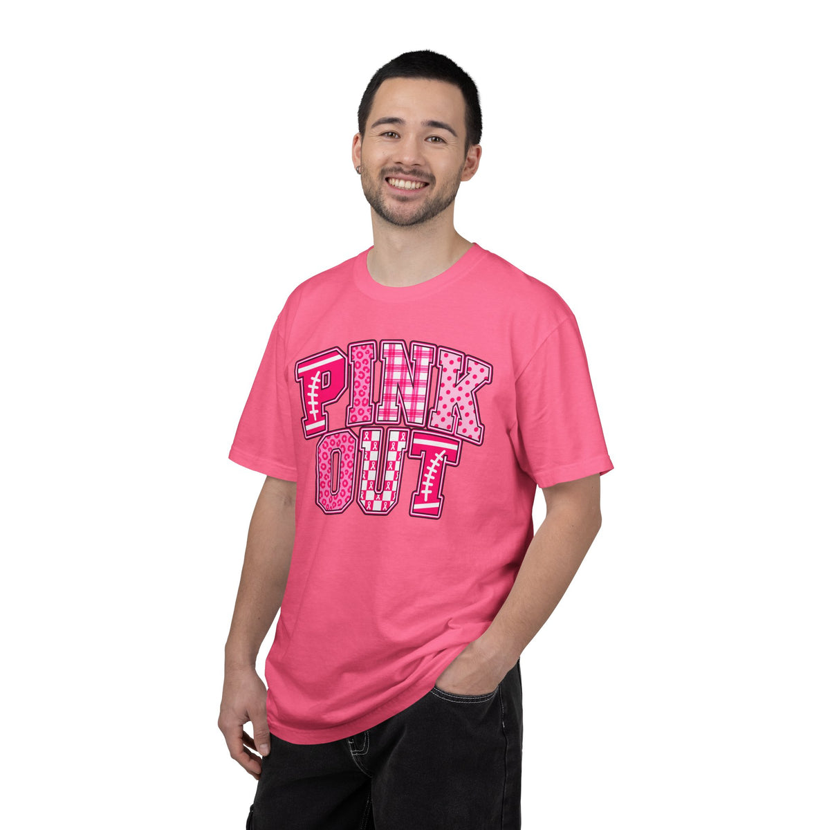 Pink Out T-Shirt — Breast Cancer Awareness Graphic Tee
