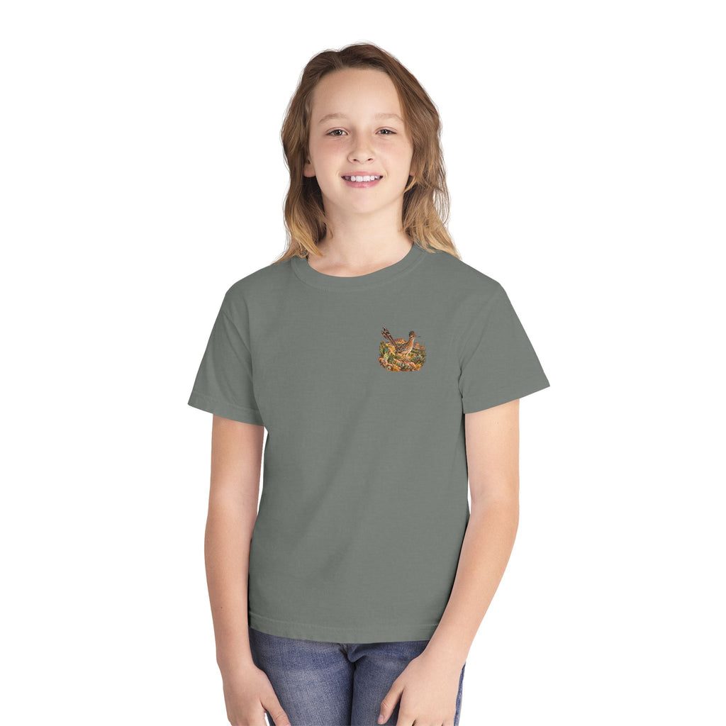 Youth Tee — Caprock Critters Vintage Roadrunner