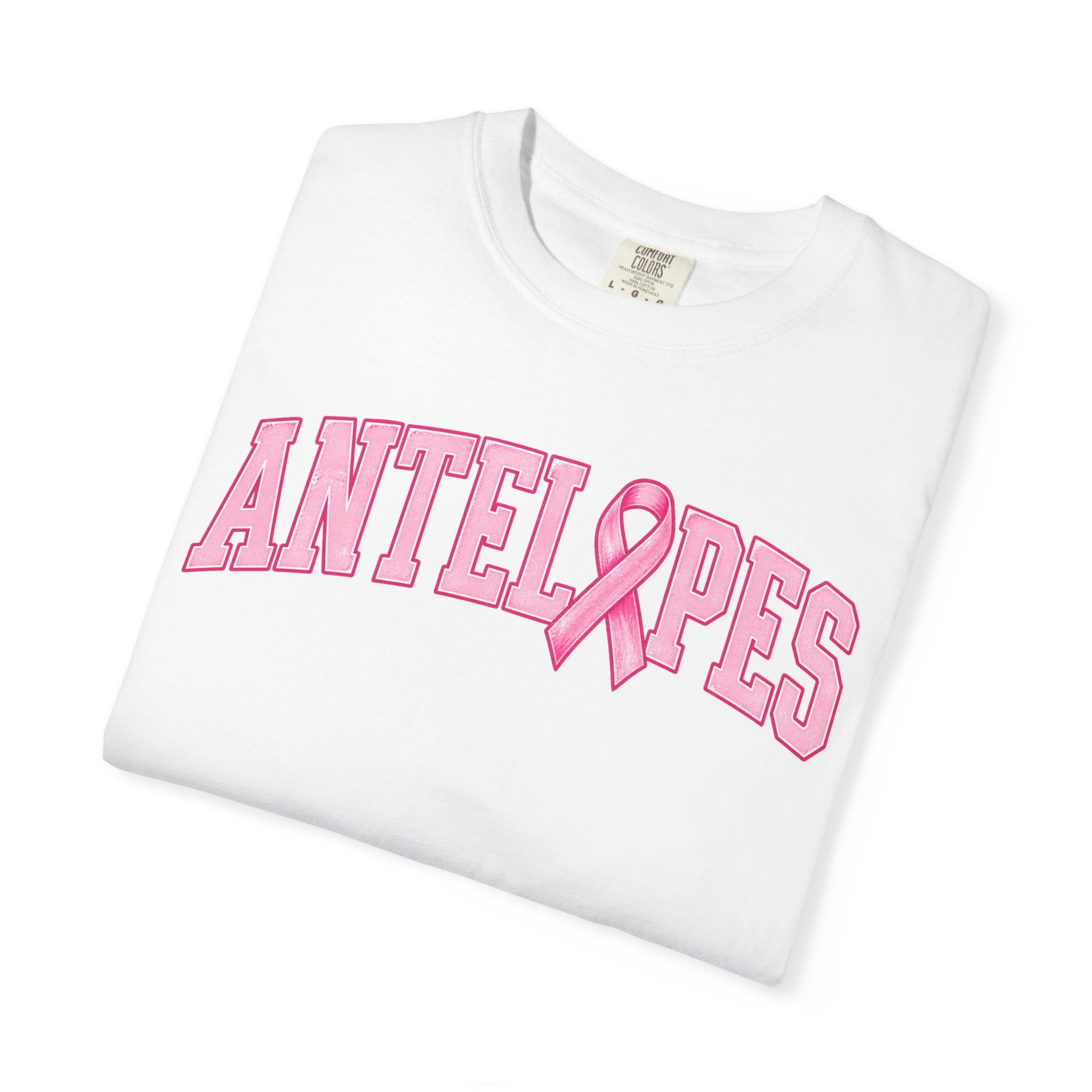 Antelopes Pink Ribbon T-Shirt — Breast Cancer Awareness Tee