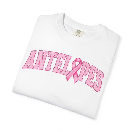 Antelopes Pink Ribbon T-Shirt — Breast Cancer Awareness Tee
