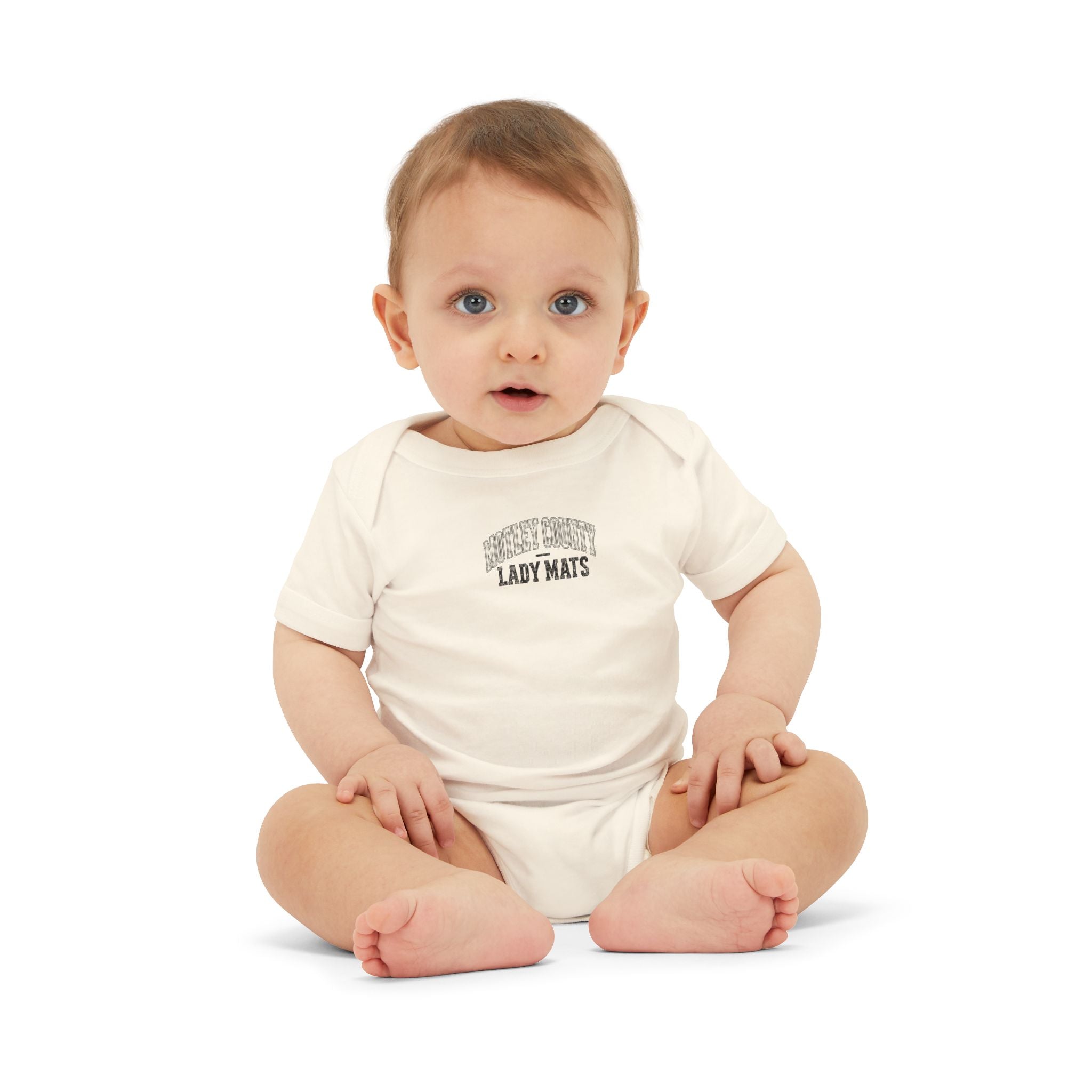 Infant One-Piece Bodysuit — "Mighty Cute Lady Mats" School/Team Baby Gift