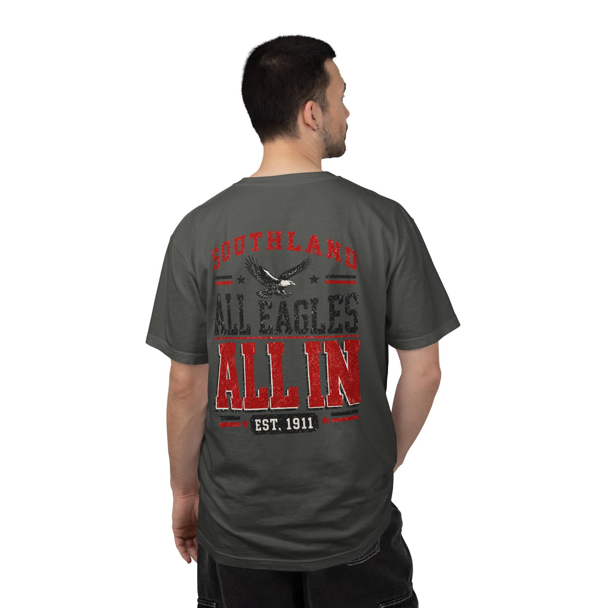 All Eagles All In T-Shirt — Southland Vintage Eagle Tee
