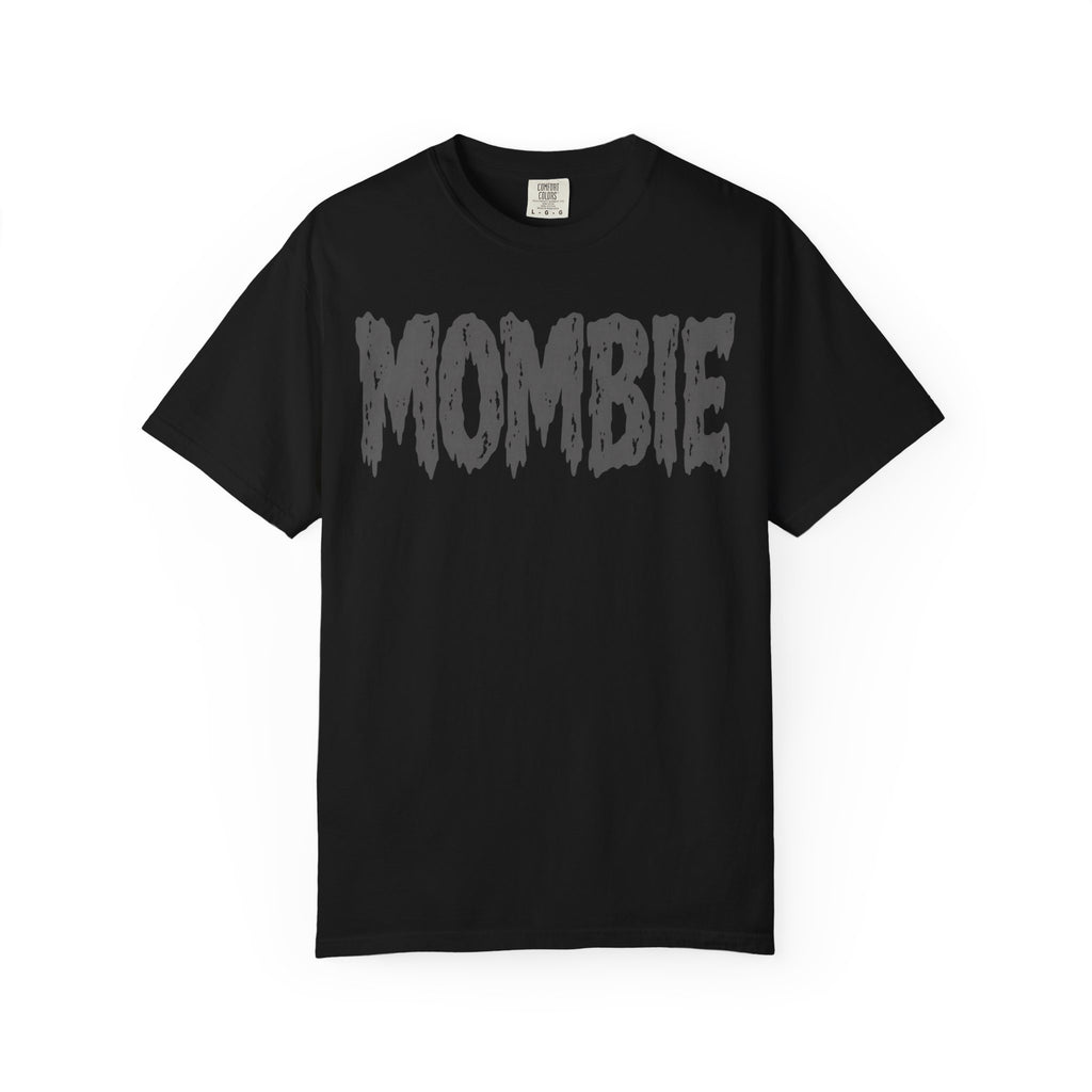 Mombie Graphic T‑Shirt — Funny Mom Zombie Tee for Halloween & New Parents