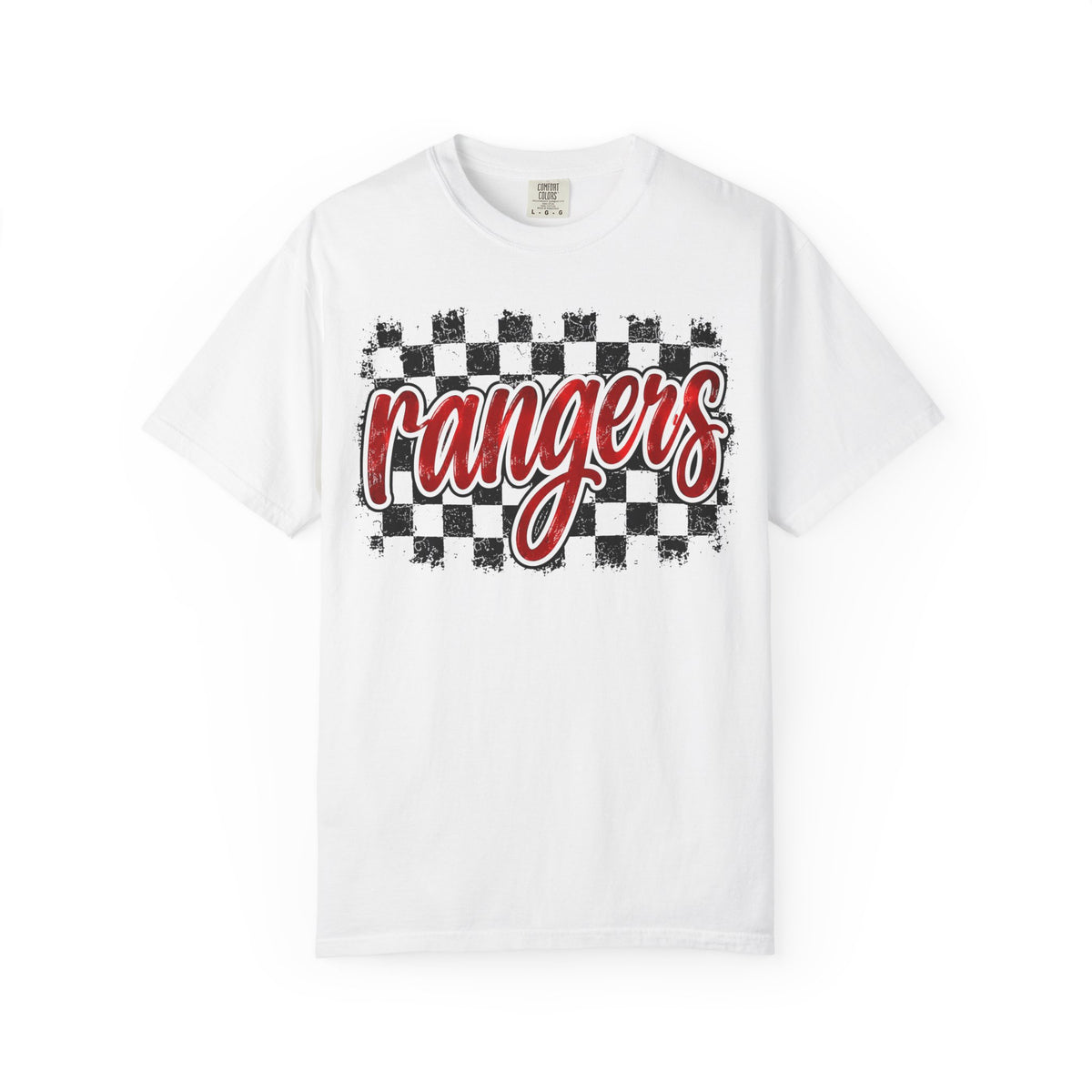 Rangers Checkerboard Graphic T-Shirt