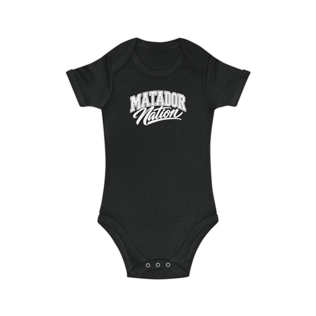 Matador Nation Baby Bodysuit — Combed Cotton Infant Onesie
