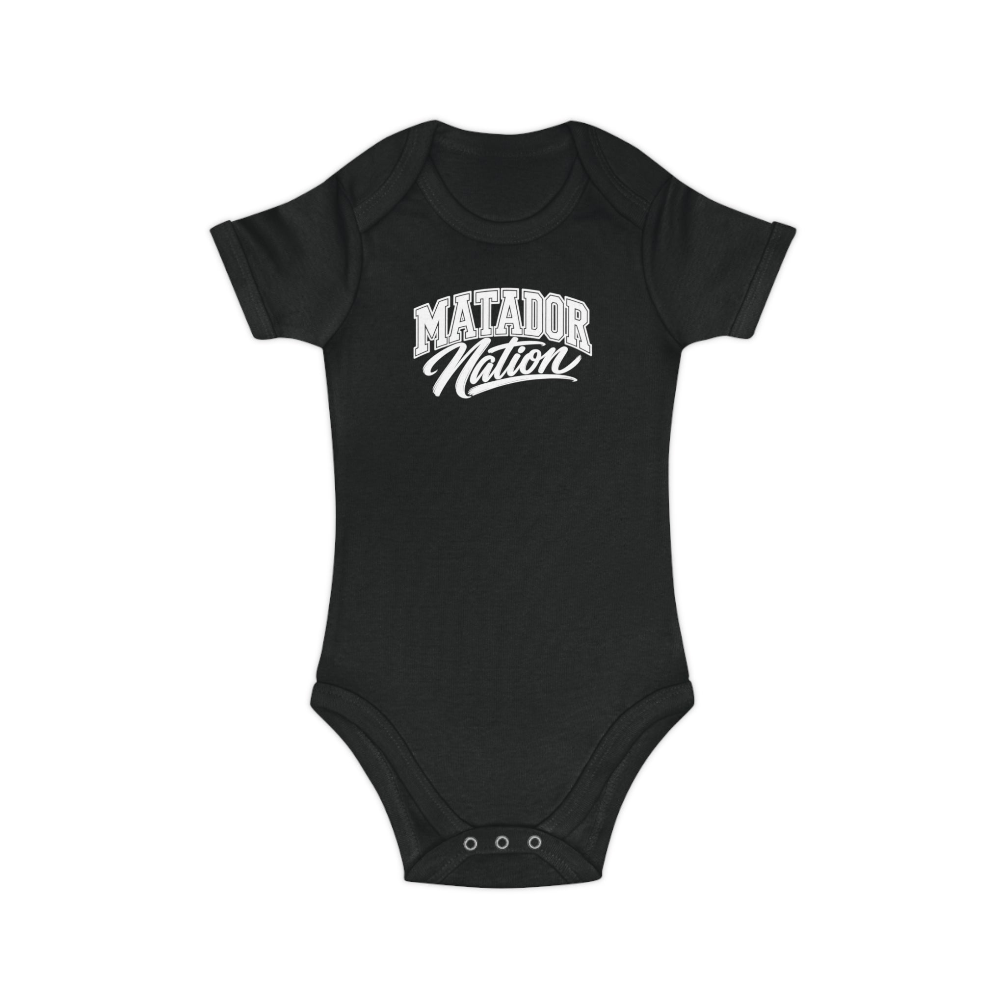 Matador Nation Baby Bodysuit — Combed Cotton Infant Onesie