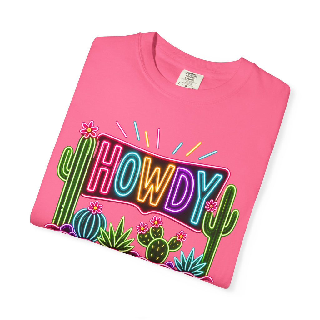 Neon Howdy Cactus T-Shirt