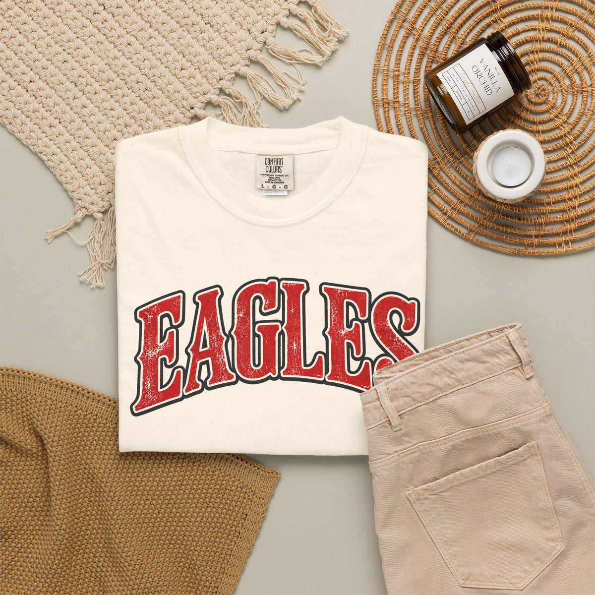 Eagles Retro Arch Logo T-Shirt