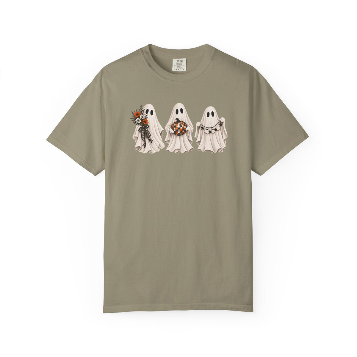Ghost Trio Halloween T-Shirt — Cute Spooky Costume Candy Design