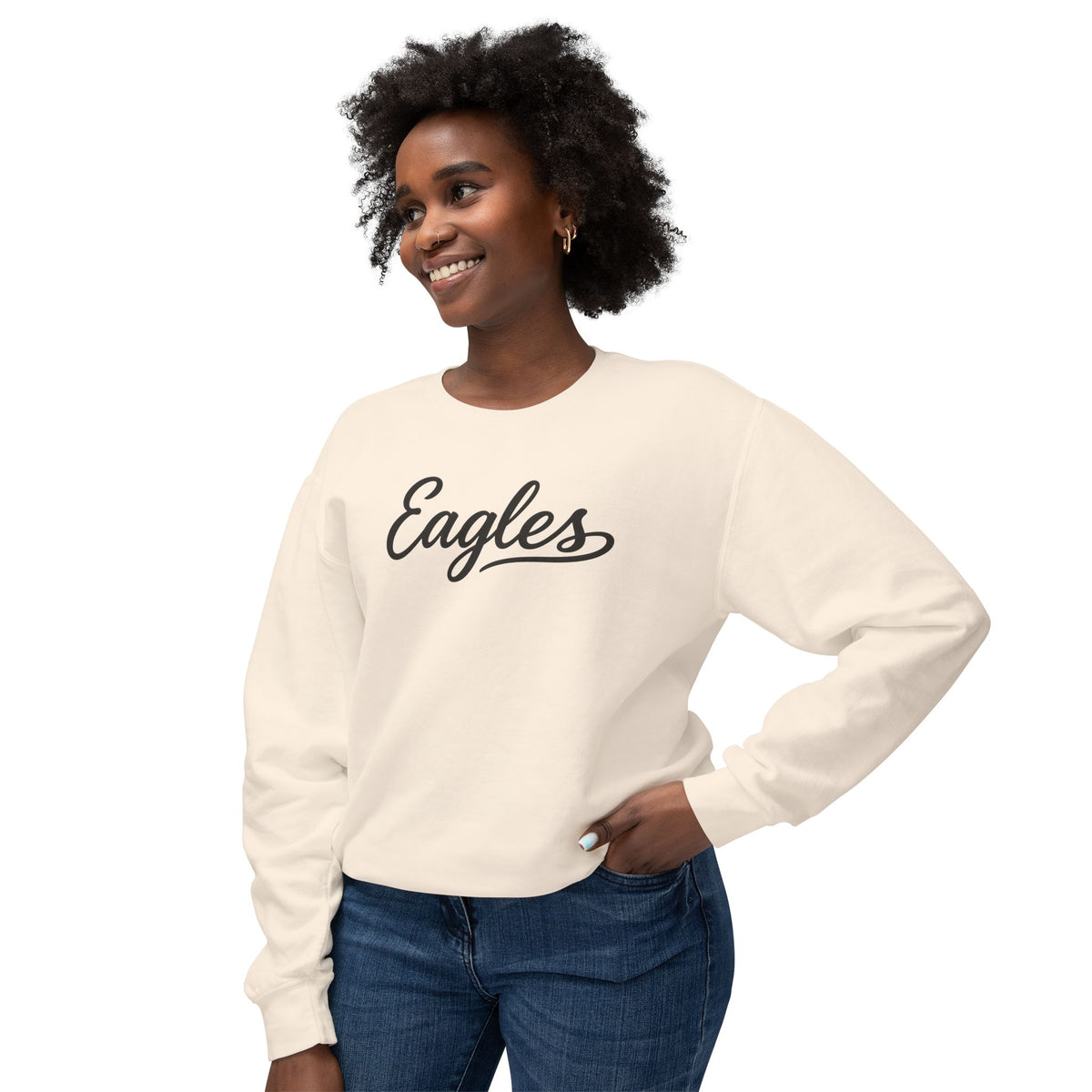 Eagles Script Crewneck Sweatshirt