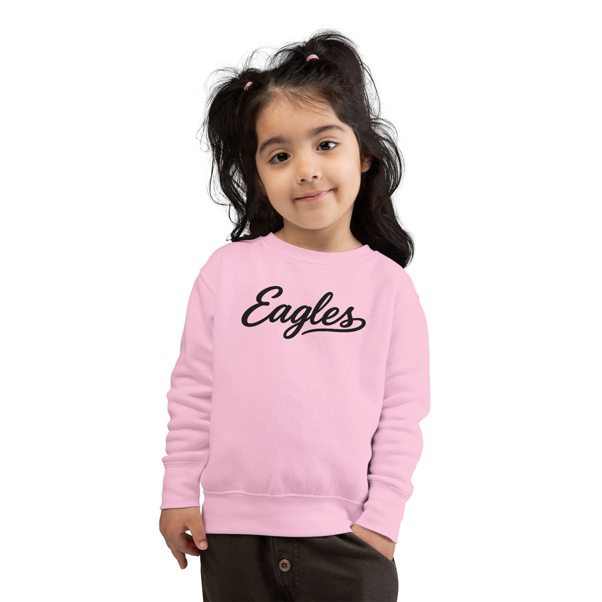 Eagles Toddler Sweatshirt – Retro Script Kids Crewneck