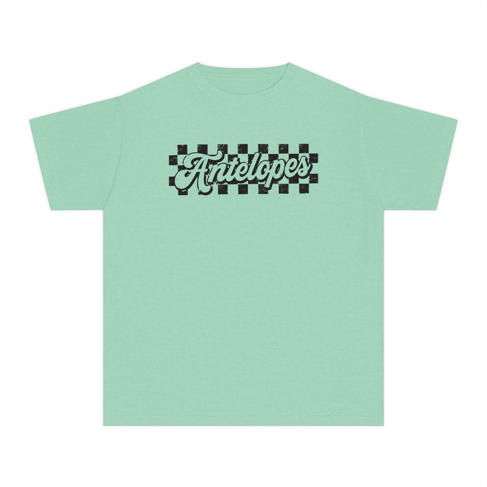 Antelopes Checkerboard Youth Tee