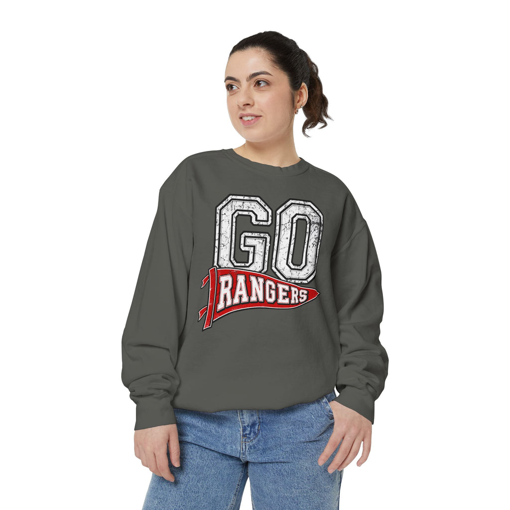 Rangers Vintage 'GO' Graphic Sweatshirt