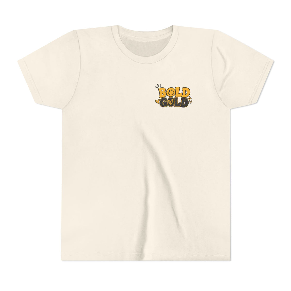 Youth Tee — Bold Gold Antelopes Cheer Shirt