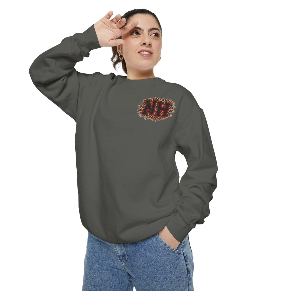 New Home Leopards Leopard-Print Crewneck Sweatshirt