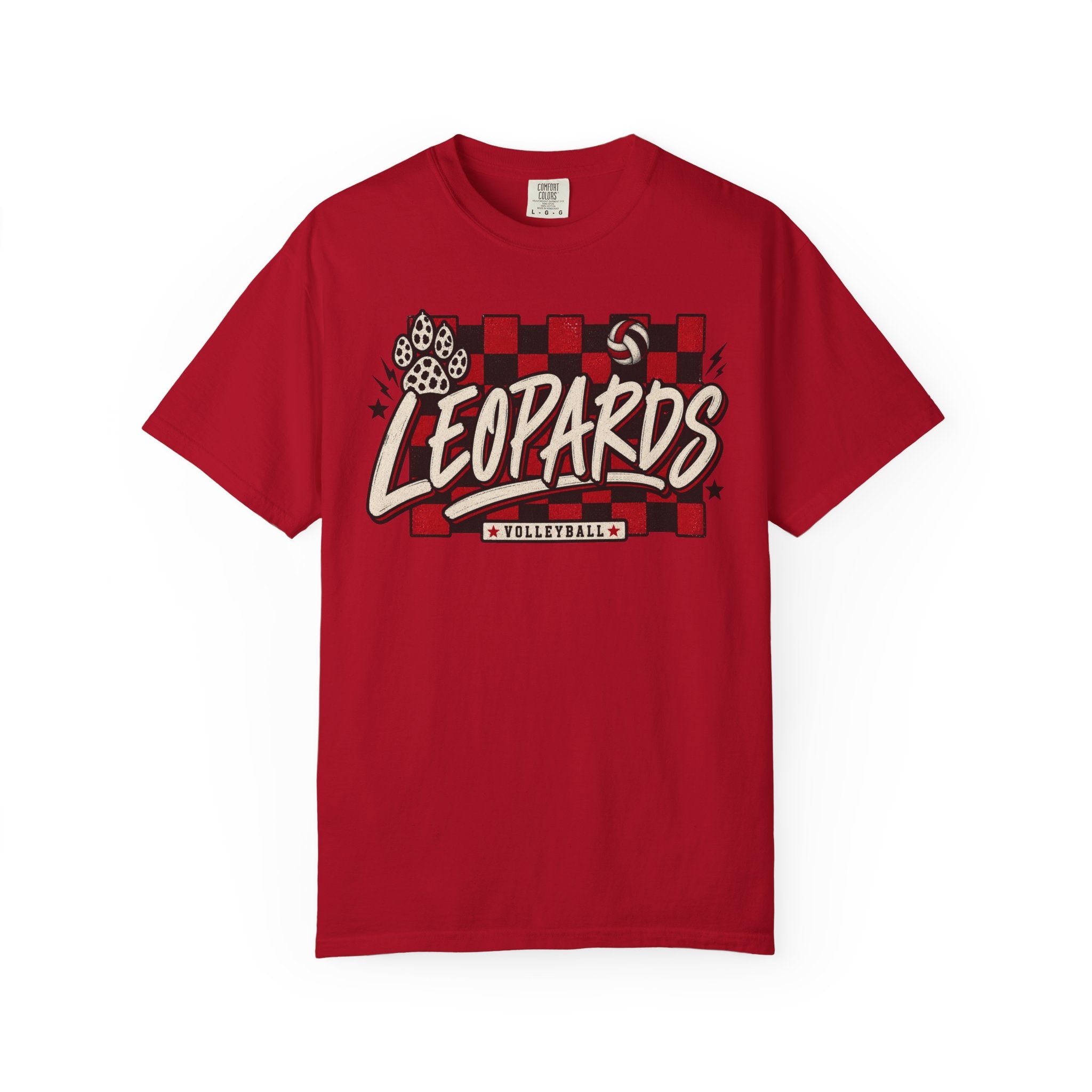 Leopards Volleyball Graphic T-Shirt