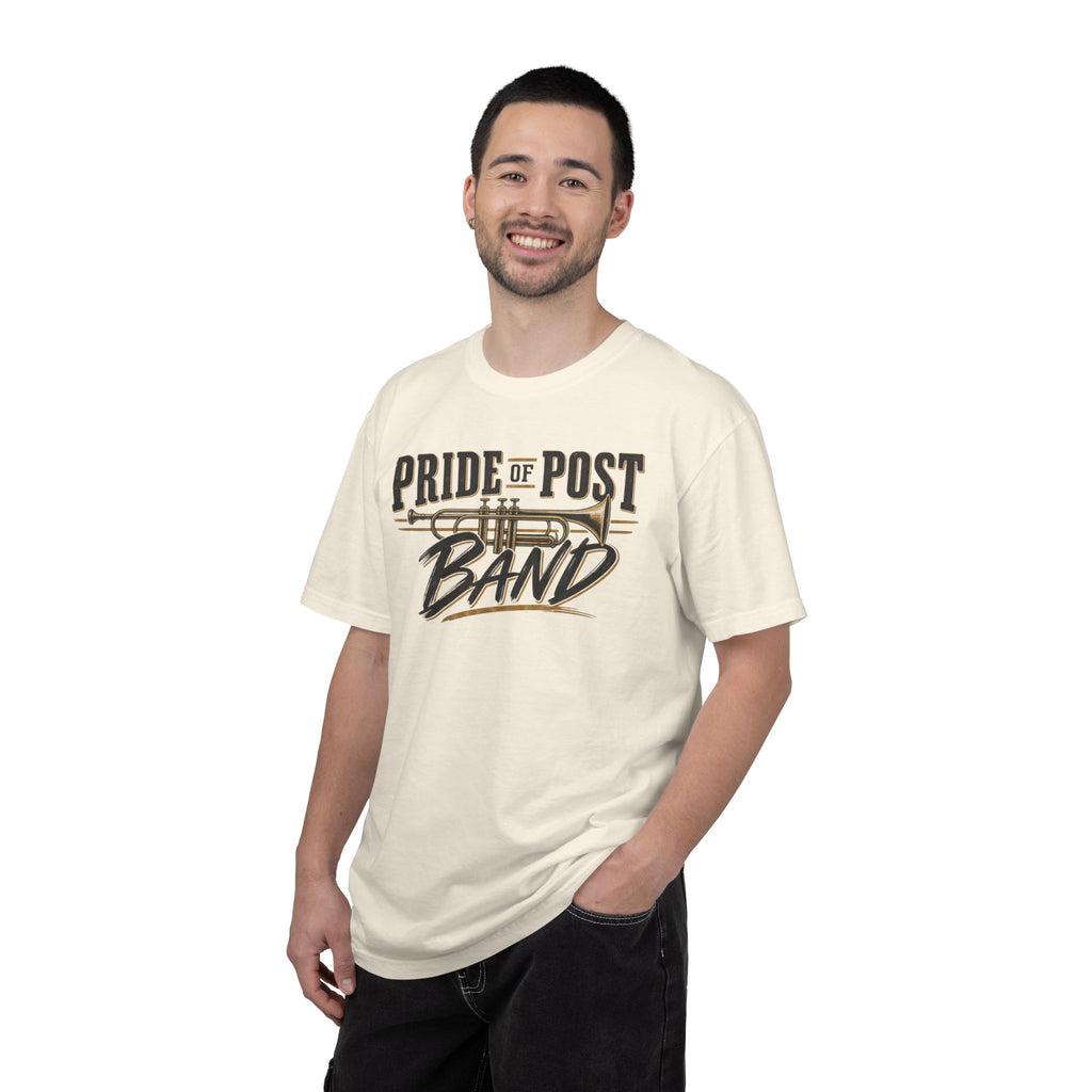 Pride of the Post Band T-Shirt — Brass Instrument Marching Band Tee