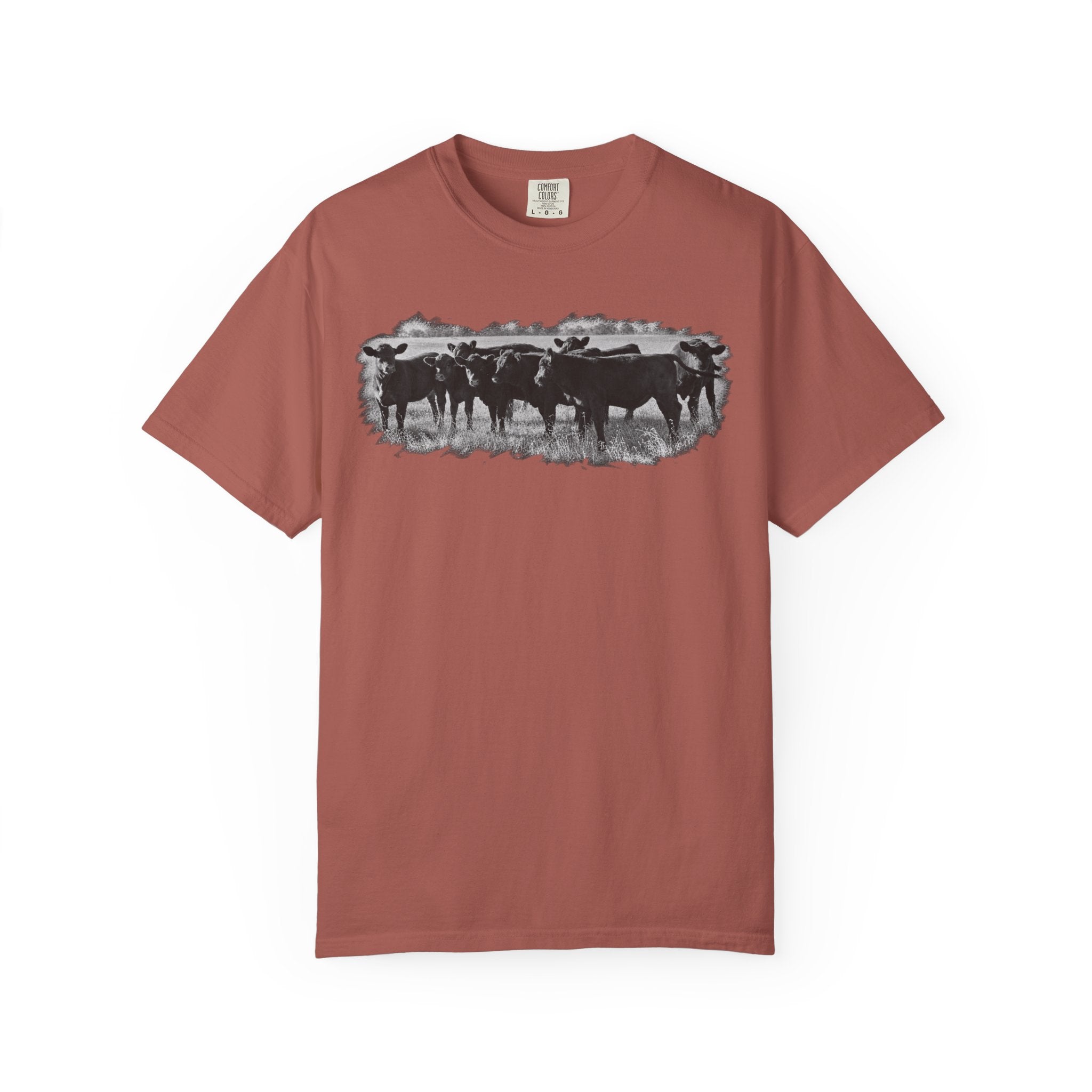 Cowboy Cattle Herd T-Shirt – Vintage Western Ranch Graphic Tee