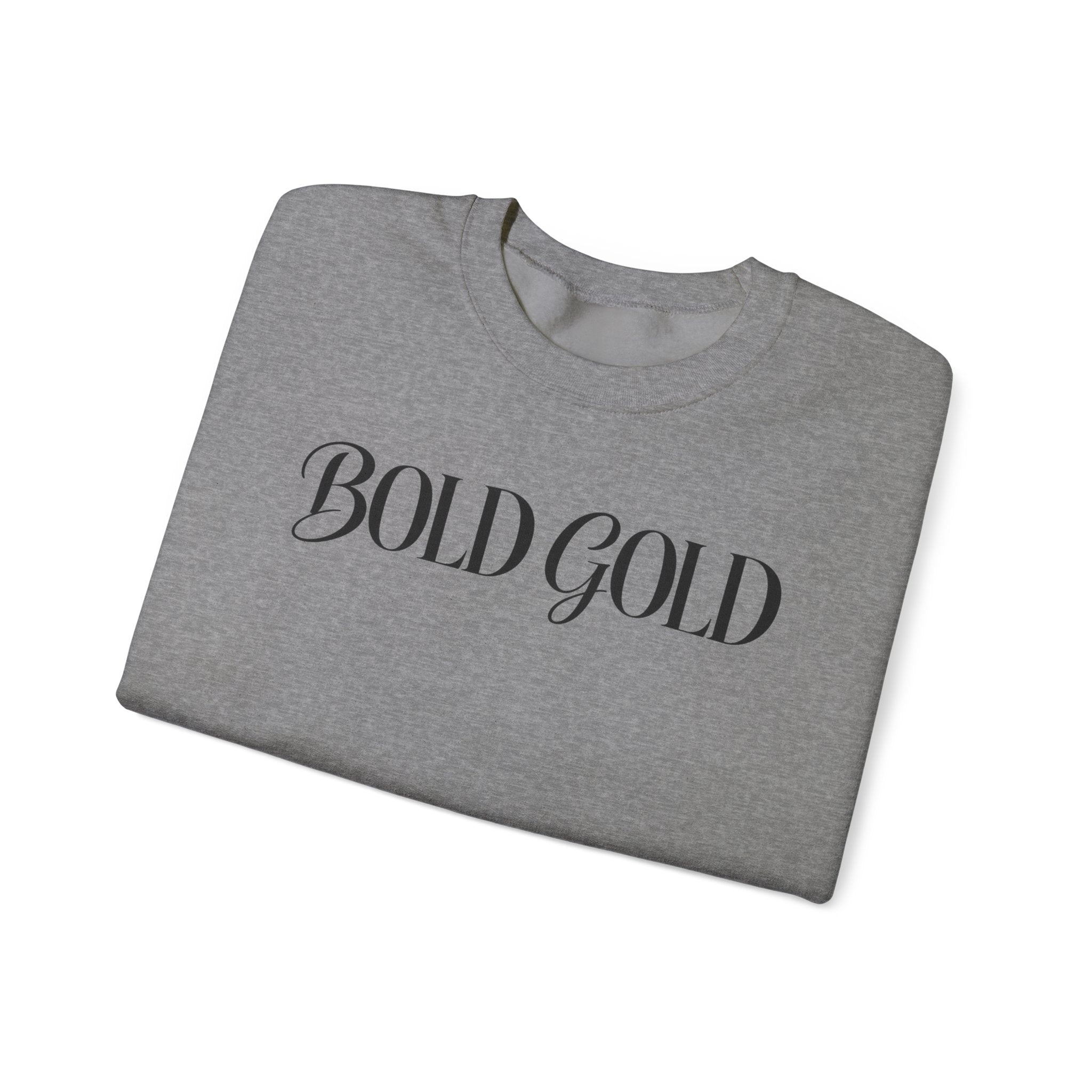 Bold Gold Crewneck Sweatshirt