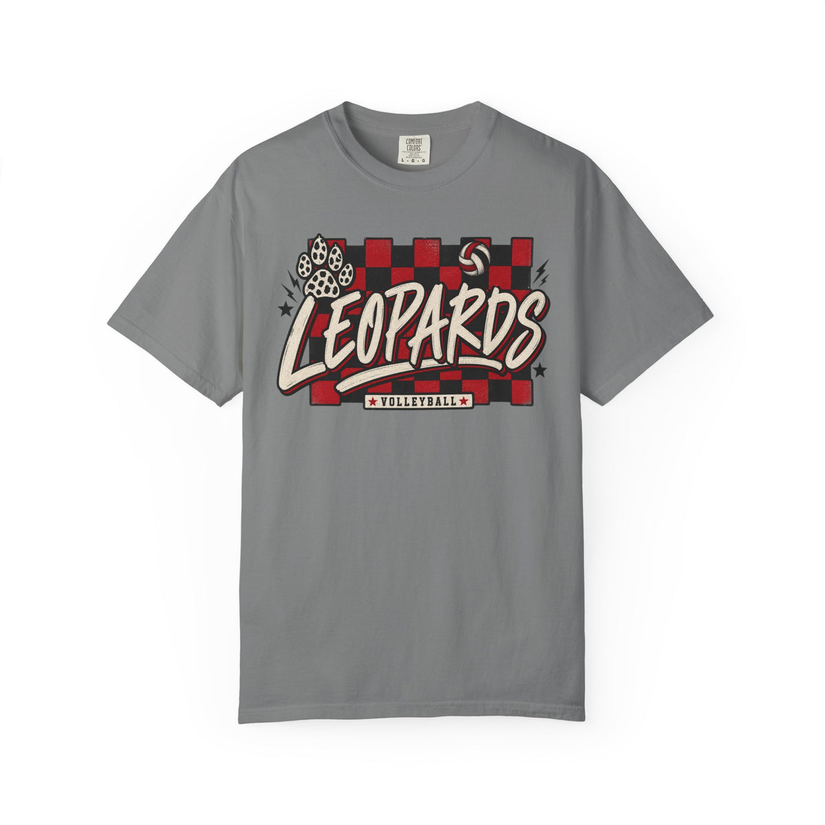 Leopards Volleyball Graphic T-Shirt