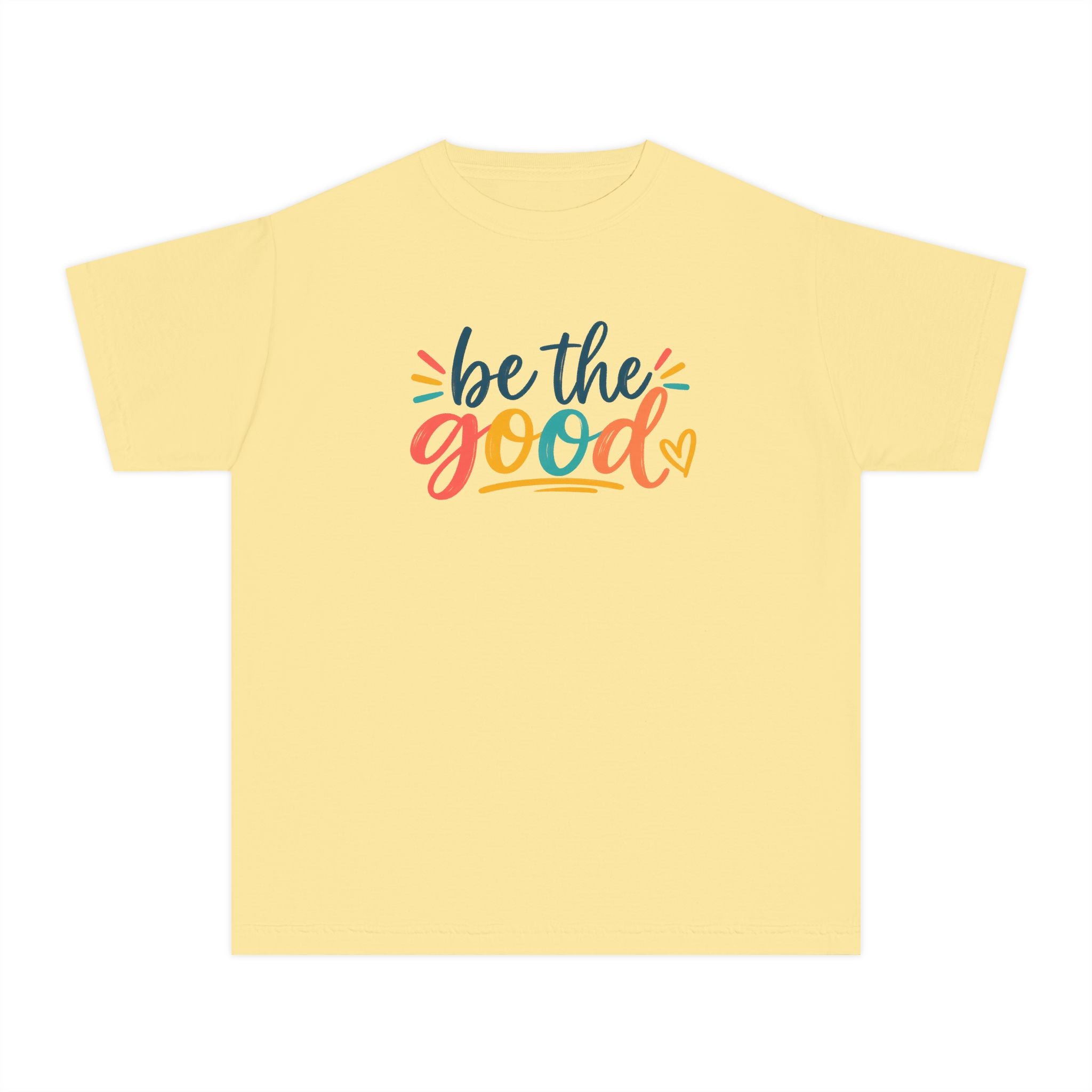 Be The Good Youth T-Shirt — Colorful Inspirational Kids Tee
