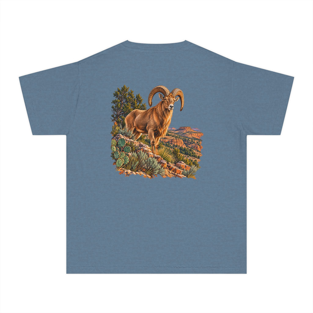 Youth Tee — Caprock Critters Desert Bighorn Ram
