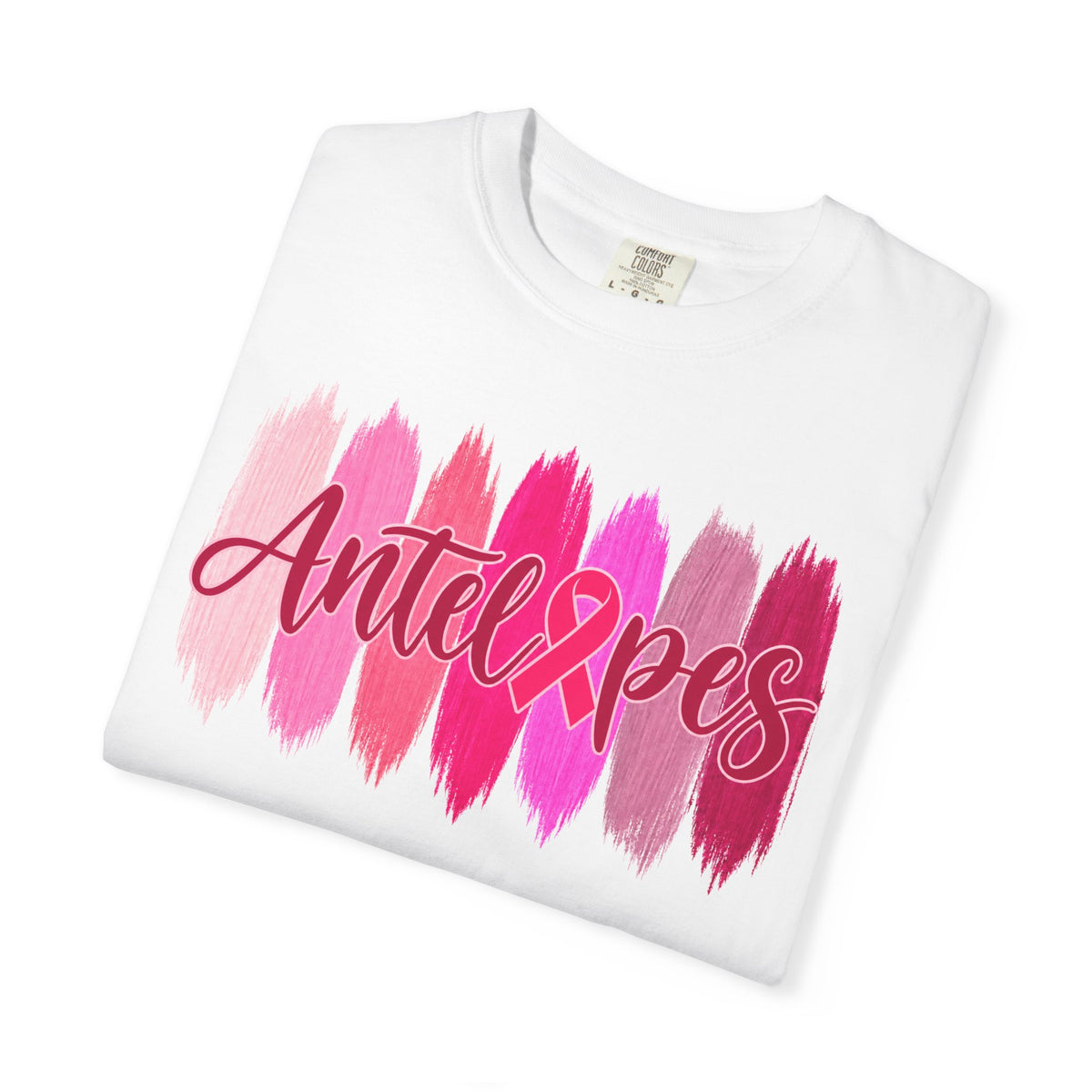 Antelopes Pink Brushstroke T-Shirt